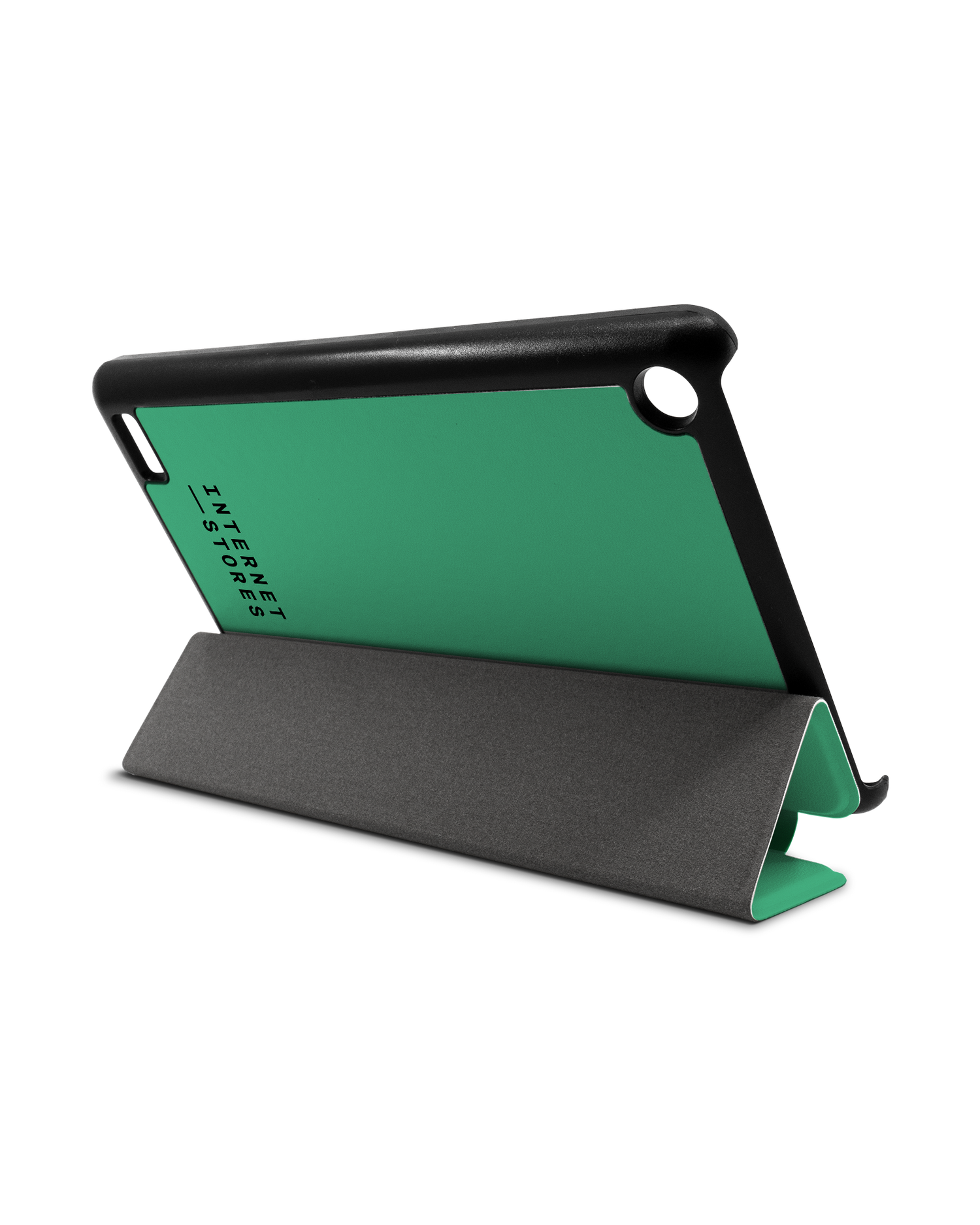 ISG Neon Green Tablet Smart Case for Amazon Fire 7: Used as Stand