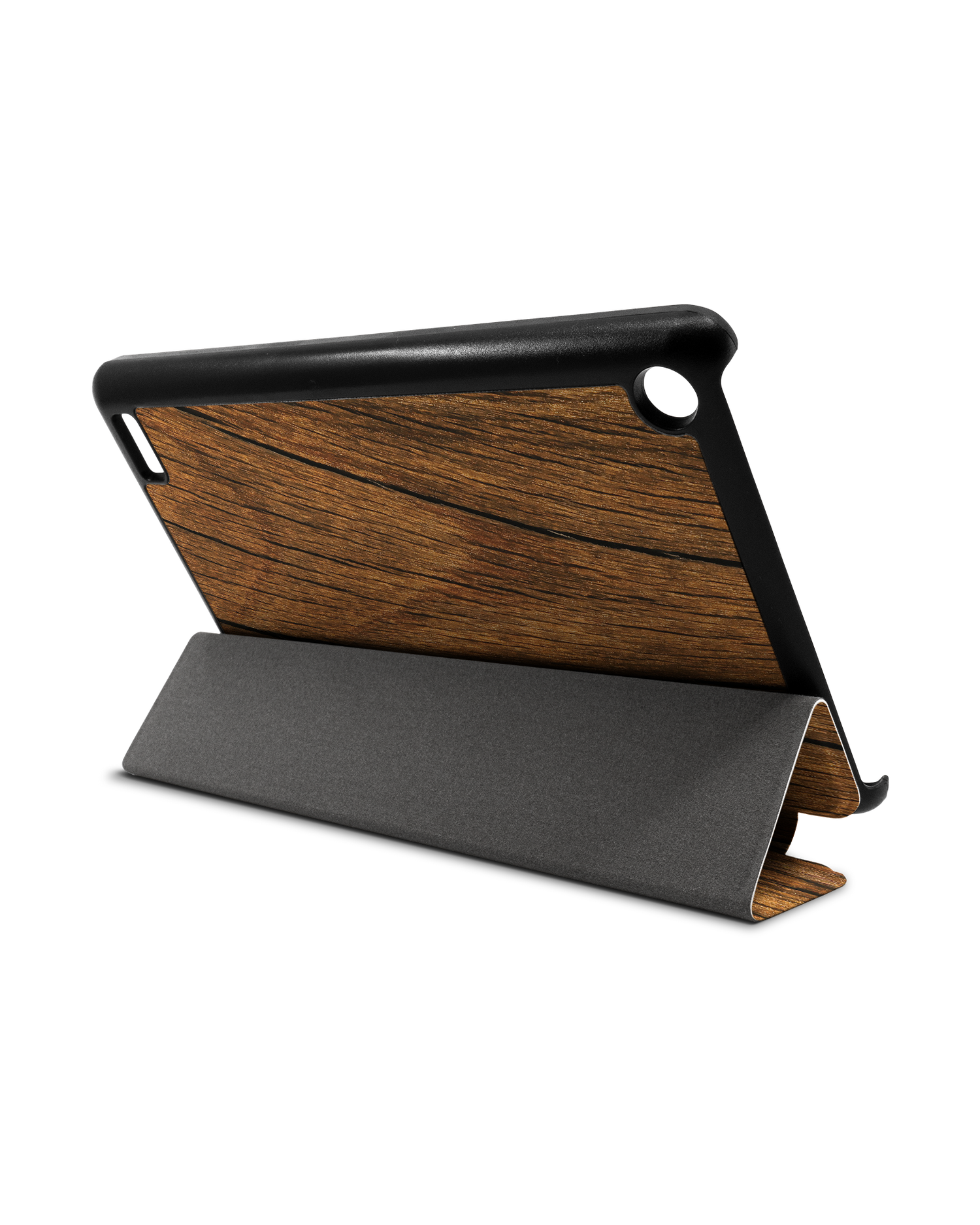 Wood Tablet Smart Case for Amazon Fire 7: Used as Stand