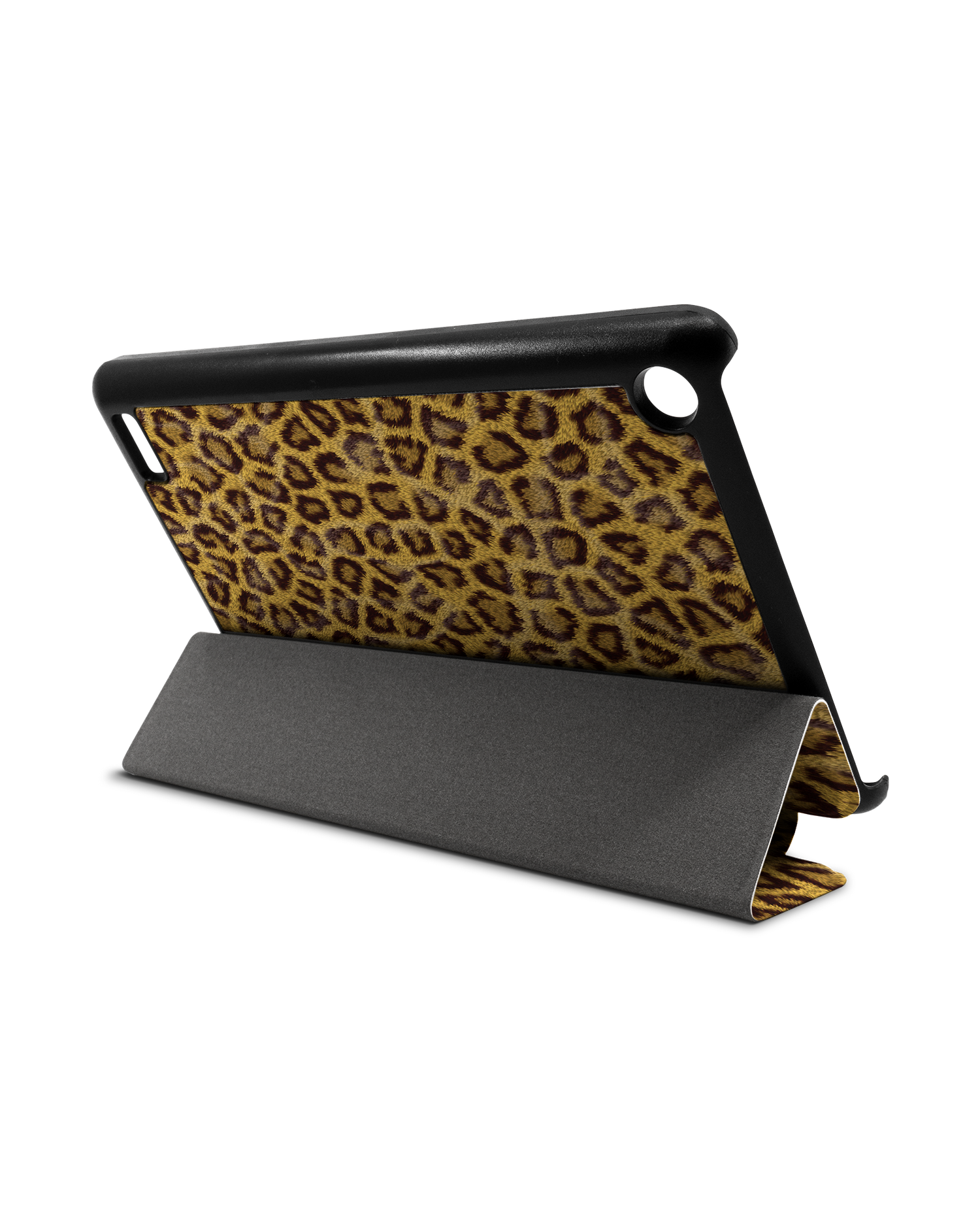 Leopard Skin Tablet Smart Case for Amazon Fire 7: Used as Stand