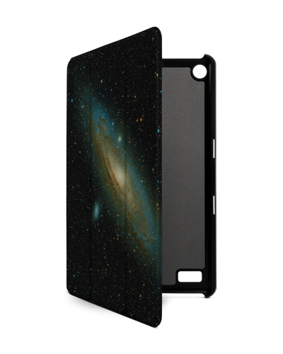 Outer Space Tablet Smart Case for Amazon Fire 7: Front View