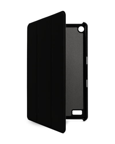 BLACK Tablet Smart Case for Amazon Fire 7: Front View