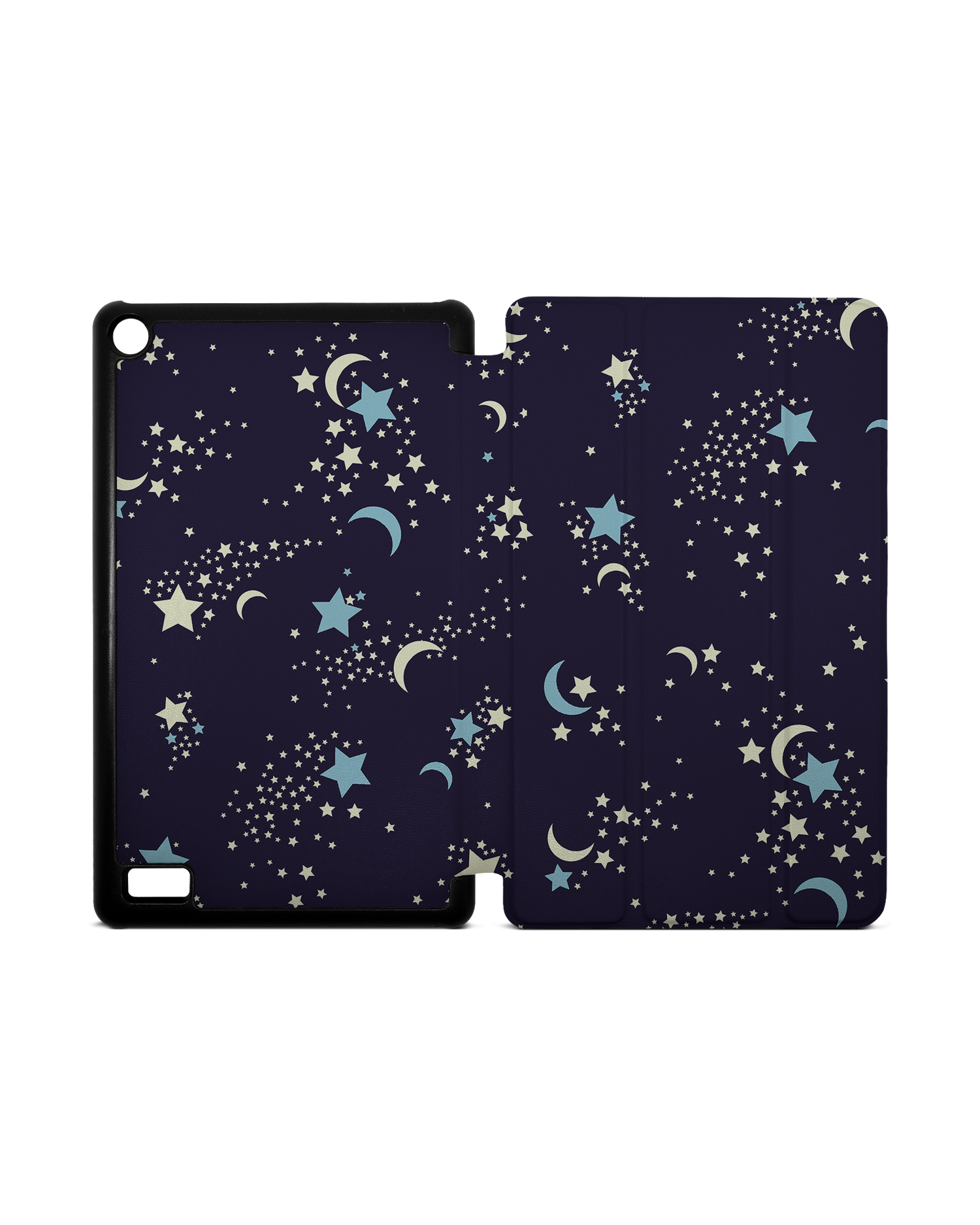 Mystical Pattern Tablet Smart Case for Amazon Fire 7: Opened