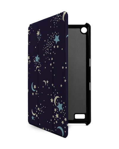 Mystical Pattern Tablet Smart Case for Amazon Fire 7: Front View