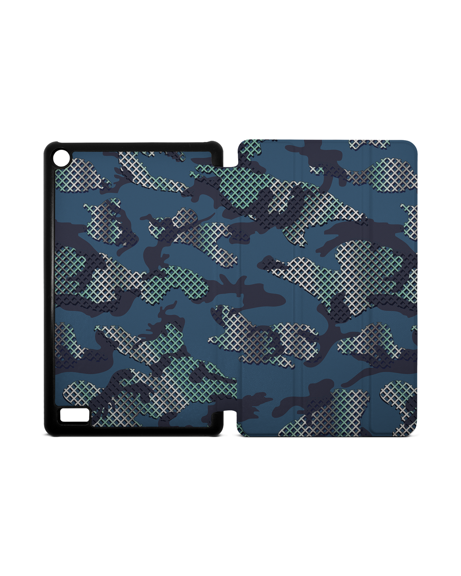 Fall Camo I Tablet Smart Case for Amazon Fire 7: Opened