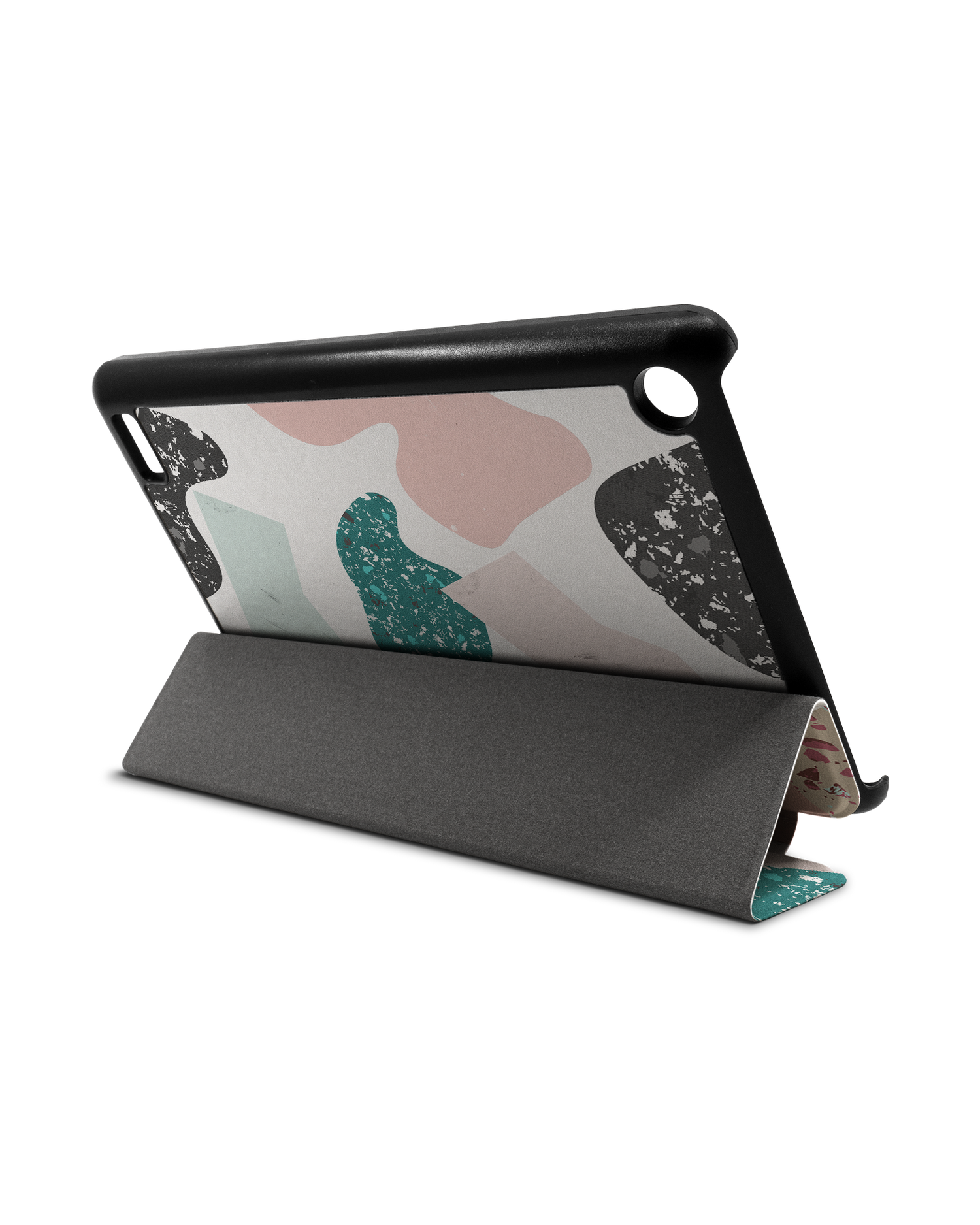 Scattered Shapes Tablet Smart Case for Amazon Fire 7: Used as Stand