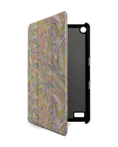 Psychedelic Optics Tablet Smart Case for Amazon Fire 7: Front View