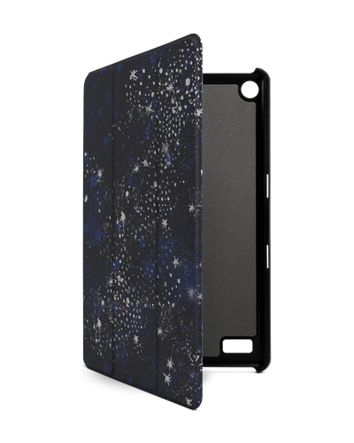 Starry Night Sky Tablet Smart Case for Amazon Fire 7: Front View