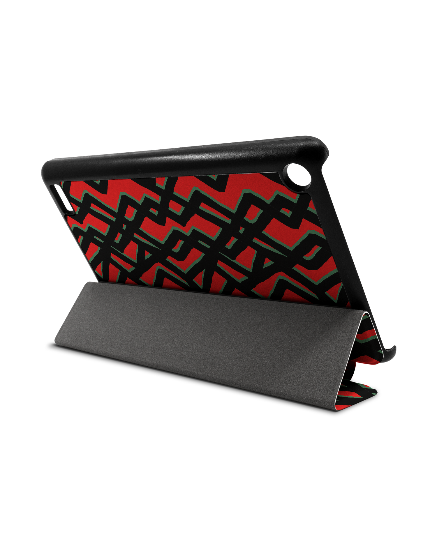 Fences Pattern Tablet Smart Case for Amazon Fire 7: Used as Stand