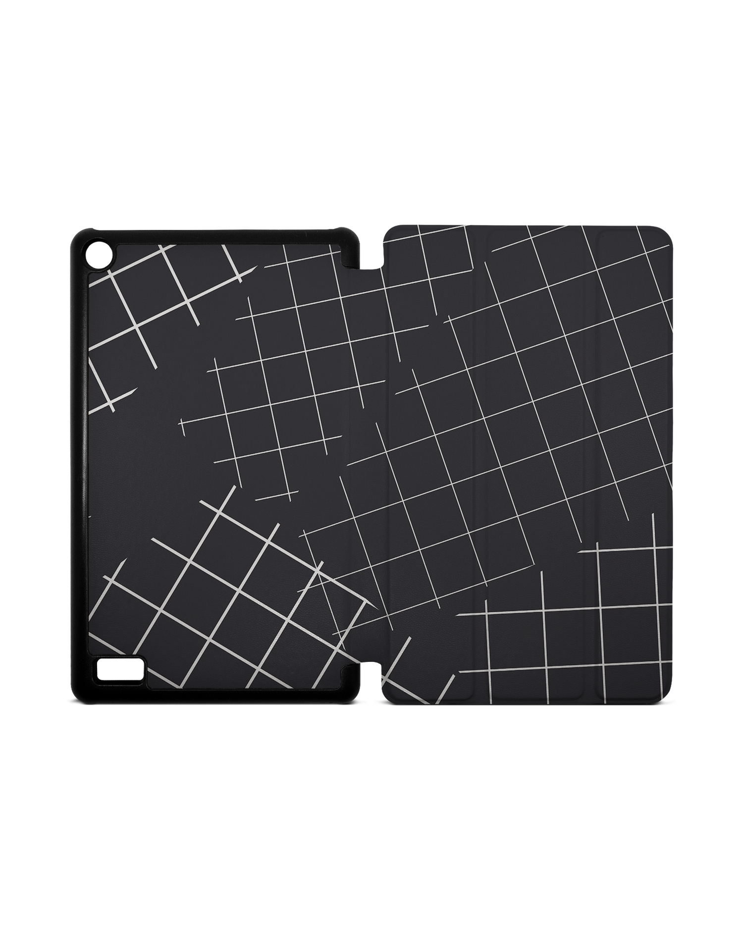 Grids Tablet Smart Case for Amazon Fire 7: Opened