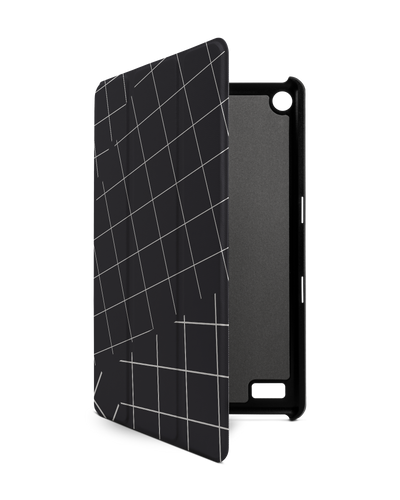 Grids Tablet Smart Case for Amazon Fire 7: Front View