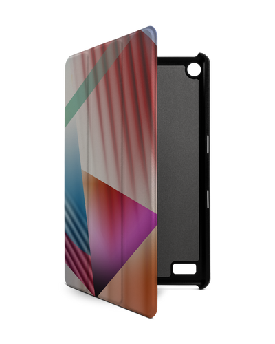 Later Eighties Tablet Smart Case for Amazon Fire 7: Front View