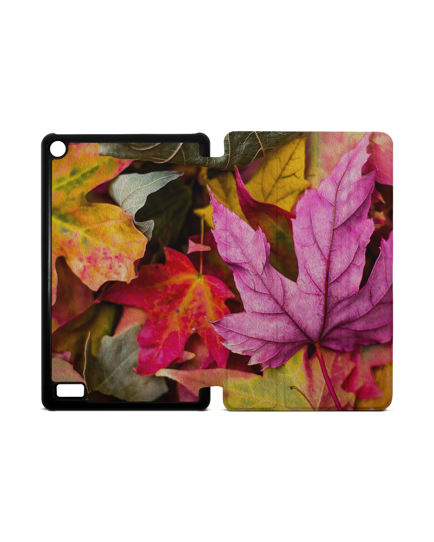 Autumn Leaves Tablet Smart Case for Amazon Fire 7: Opened