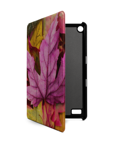 Autumn Leaves Tablet Smart Case for Amazon Fire 7: Front View