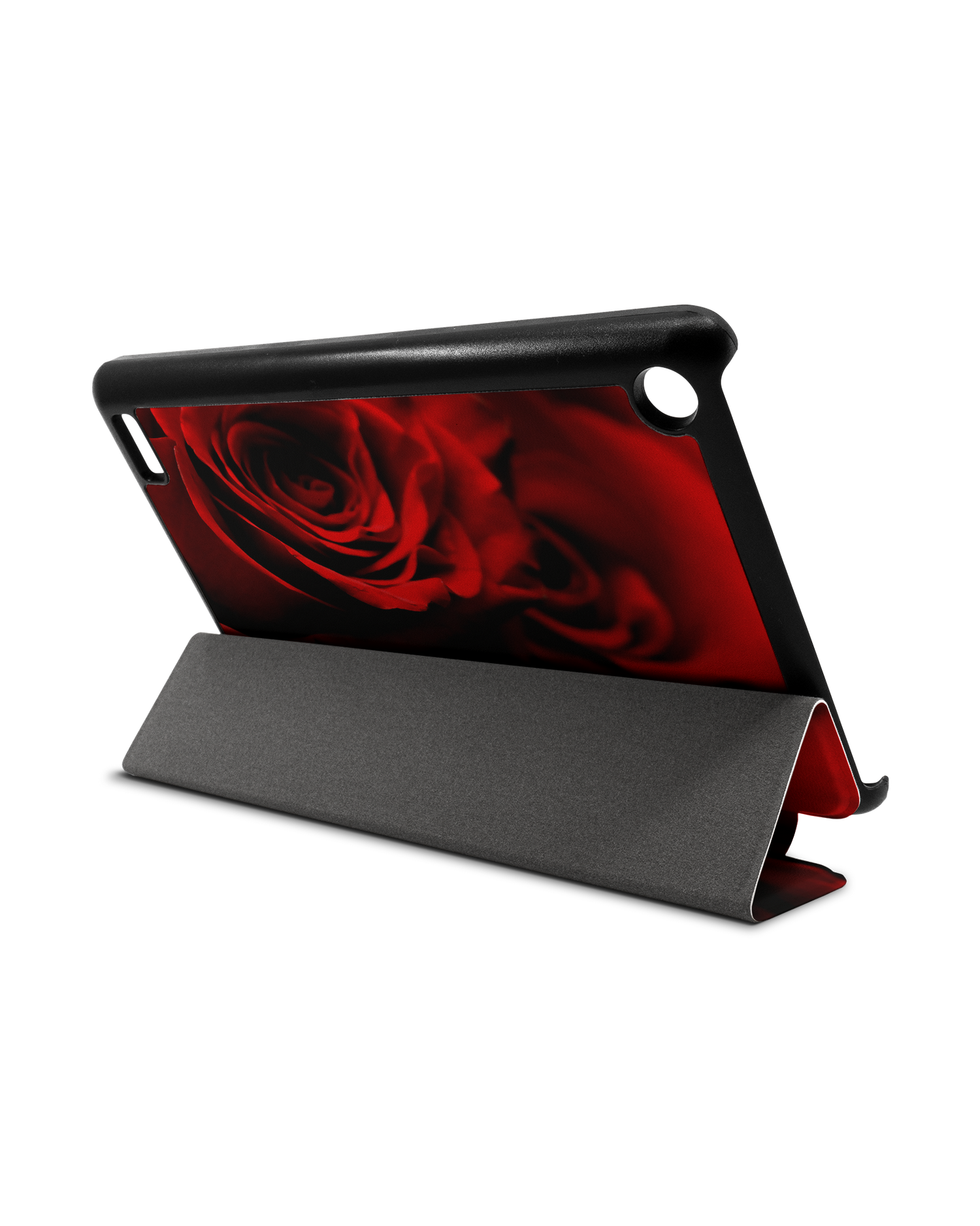 Red Roses Tablet Smart Case for Amazon Fire 7: Used as Stand