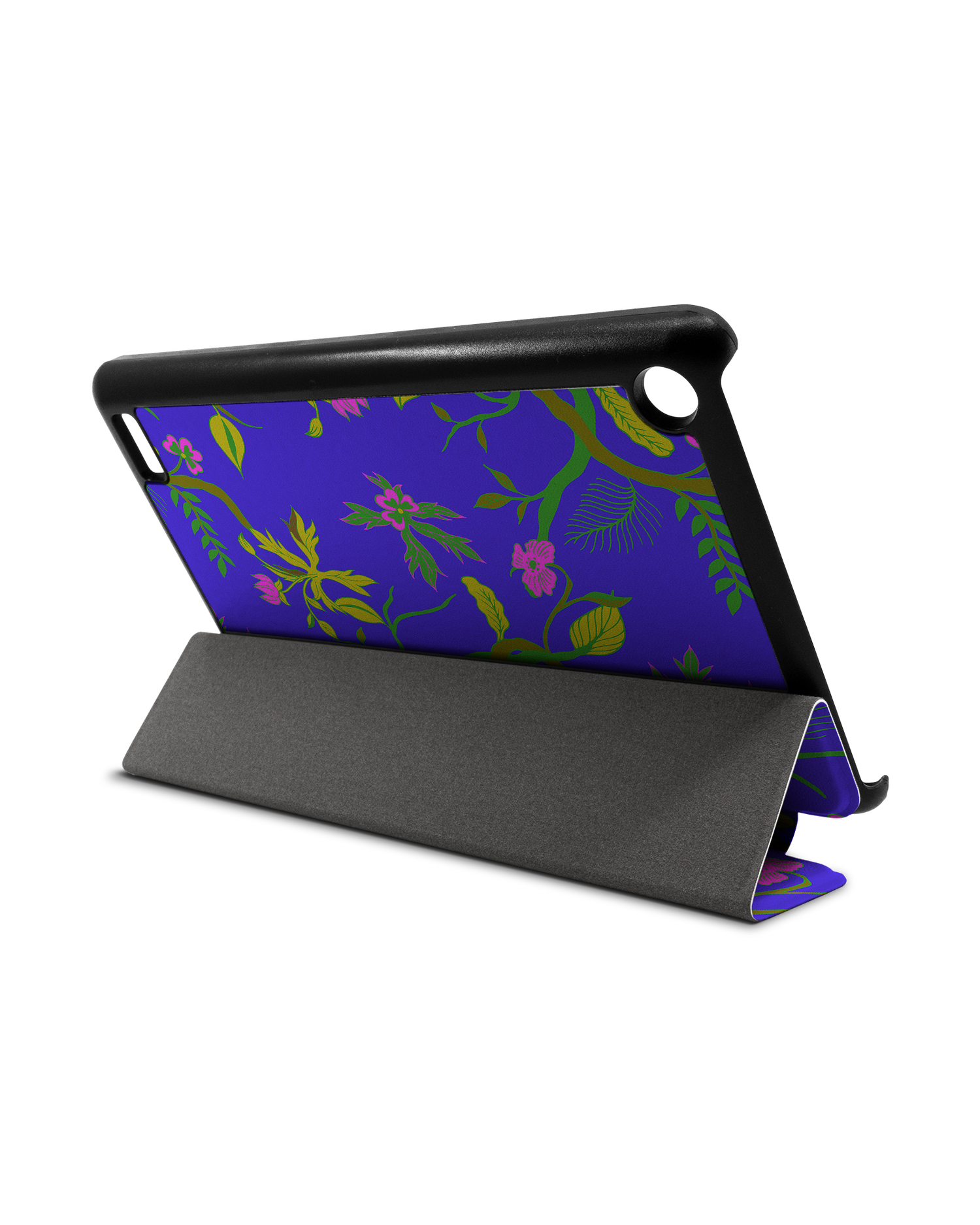 Ultra Violet Floral Tablet Smart Case for Amazon Fire 7: Used as Stand