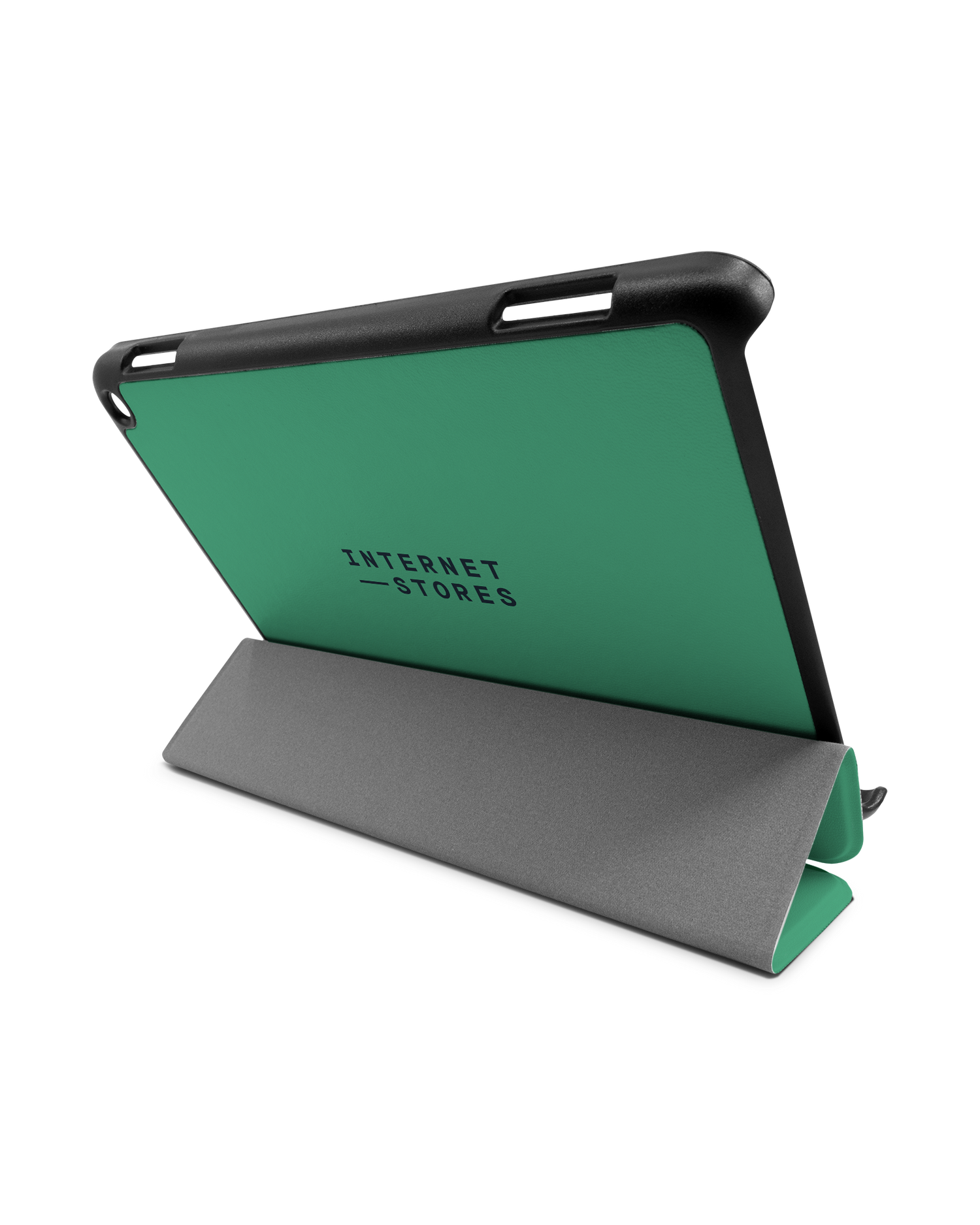 ISG Neon Green Tablet Smart Case for Amazon Fire HD 8 (2022), Amazon Fire HD 8 Plus (2022), Amazon Fire HD 8 (2020), Amazon Fire HD 8 Plus (2020): Used as Stand