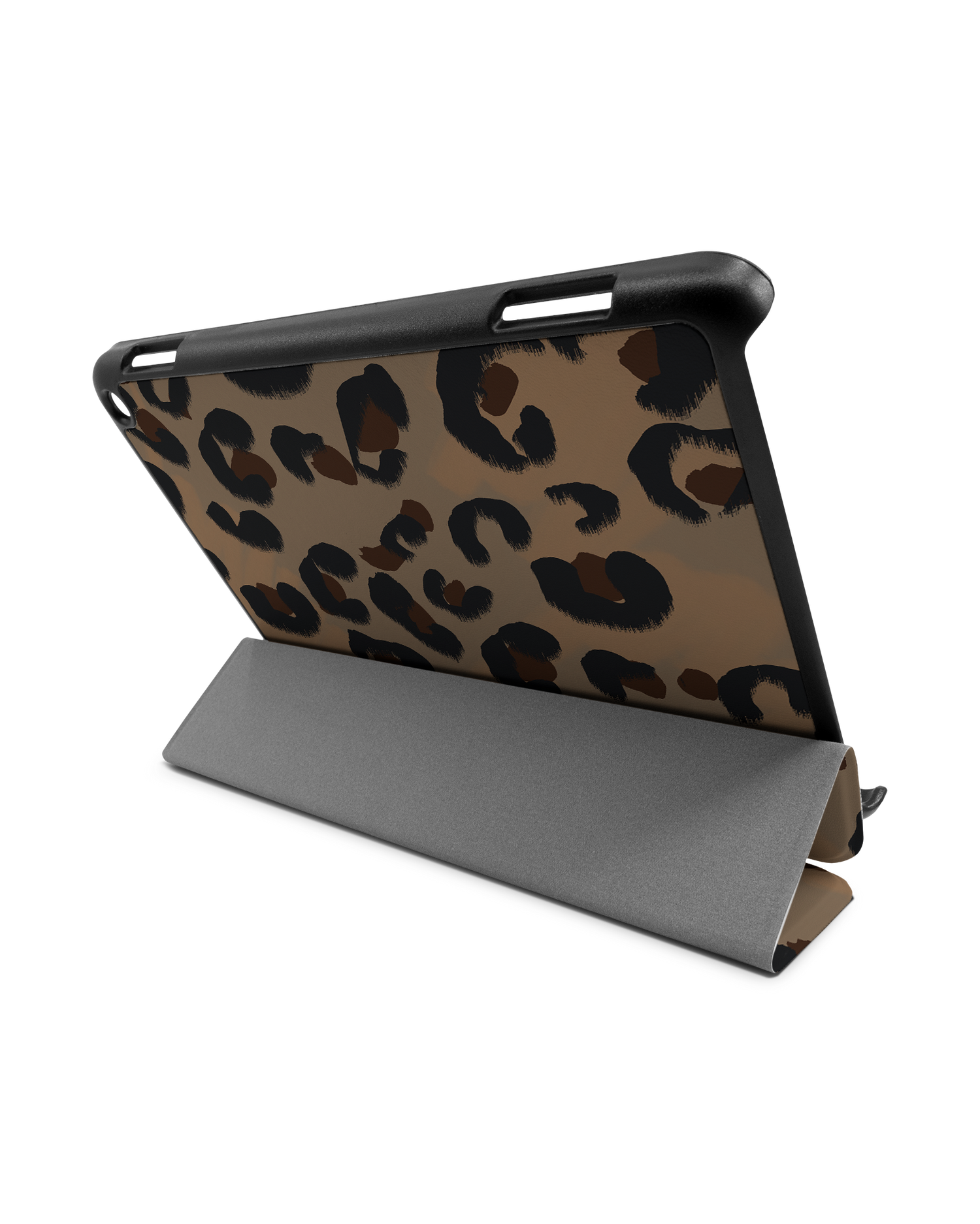 Leopard Repeat Tablet Smart Case for Amazon Fire HD 8 (2022), Amazon Fire HD 8 Plus (2022), Amazon Fire HD 8 (2020), Amazon Fire HD 8 Plus (2020): Used as Stand