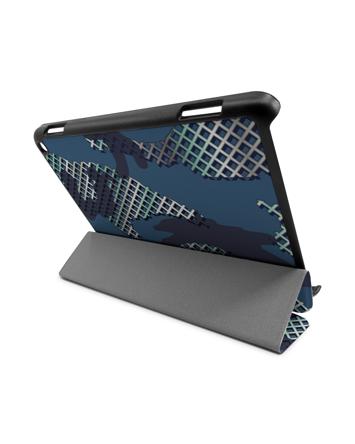 Fall Camo I Tablet Smart Case for Amazon Fire HD 8 (2022), Amazon Fire HD 8 Plus (2022), Amazon Fire HD 8 (2020), Amazon Fire HD 8 Plus (2020): Used as Stand