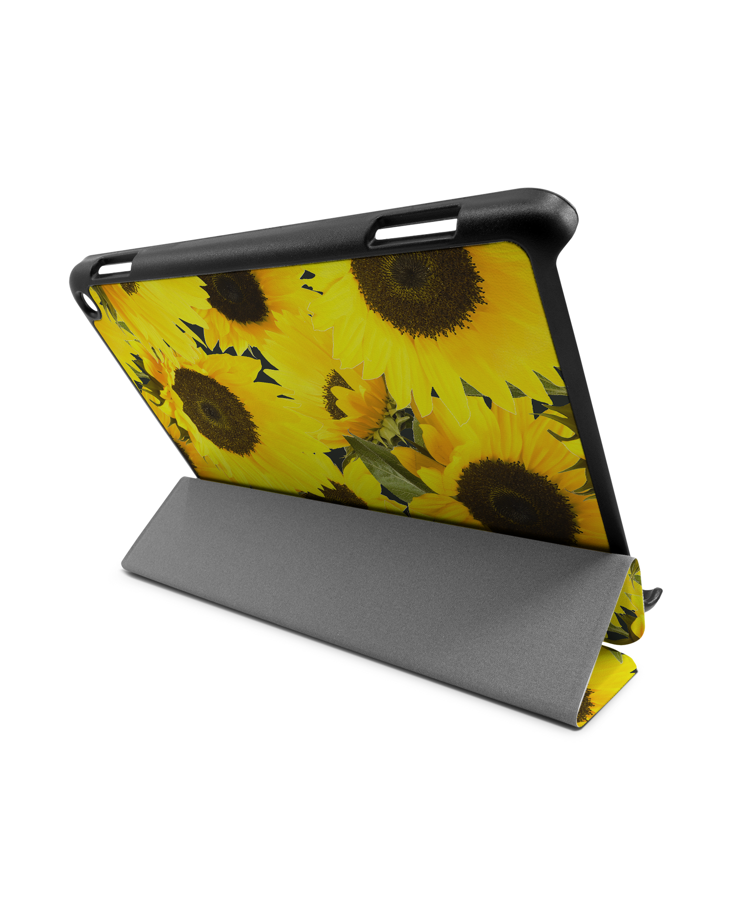 Sunflowers Tablet Smart Case for Amazon Fire HD 8 (2022), Amazon Fire HD 8 Plus (2022), Amazon Fire HD 8 (2020), Amazon Fire HD 8 Plus (2020): Used as Stand