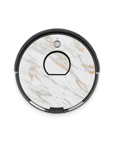 Gold Marble Elegance Robotic Vacuum Cleaner Skin ZACO A10