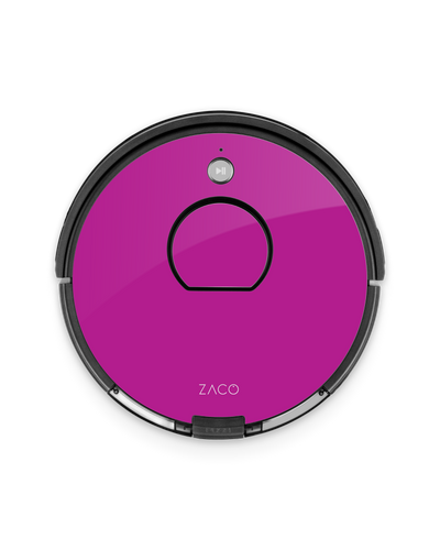 ZACO Hot Pink Robotic Vacuum Cleaner Skin ZACO A10
