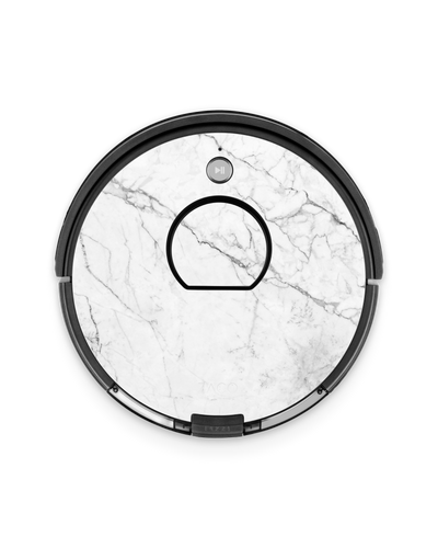 White Marble Robotic Vacuum Cleaner Skin ZACO A10