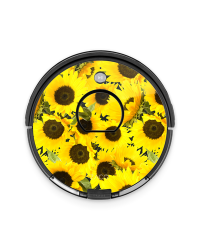 Sunflowers Robotic Vacuum Cleaner Skin ZACO A10