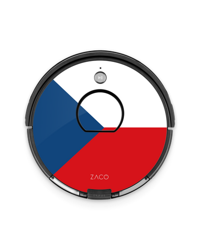 Czech Republic Flag Robotic Vacuum Cleaner Skin ZACO A10