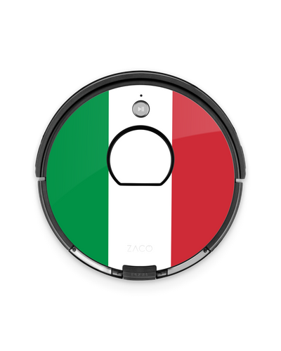 Italy Flag Robotic Vacuum Cleaner Skin ZACO A10