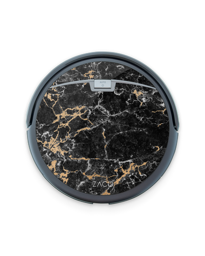 Marble and Gold Robotic Vacuum Cleaner Skin ILIFE Beetles A4s, ZACO A4s