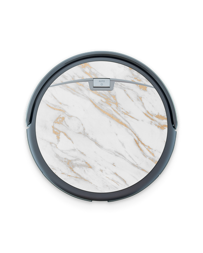 Gold Marble Elegance Robotic Vacuum Cleaner Skin ILIFE Beetles A4s, ZACO A4s