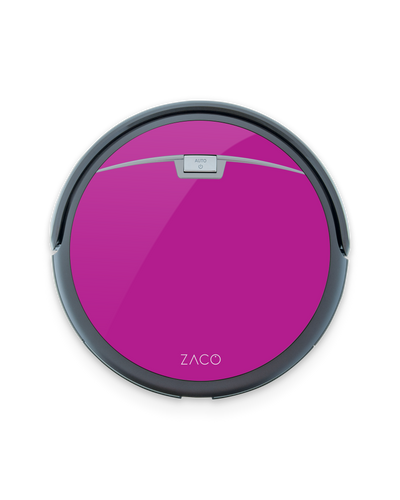 ZACO Hot Pink Robotic Vacuum Cleaner Skin ILIFE Beetles A4s, ZACO A4s