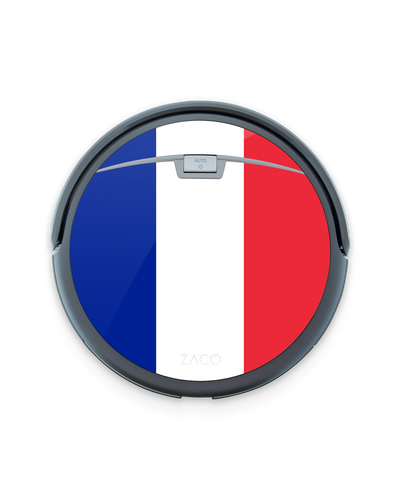France Flag Robotic Vacuum Cleaner Skin ILIFE Beetles A4s, ZACO A4s
