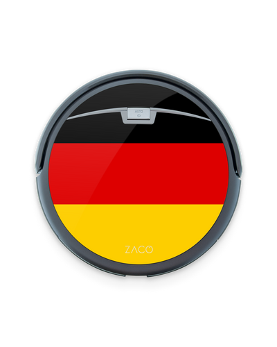 Germany Flag Robotic Vacuum Cleaner Skin ILIFE Beetles A4s, ZACO A4s