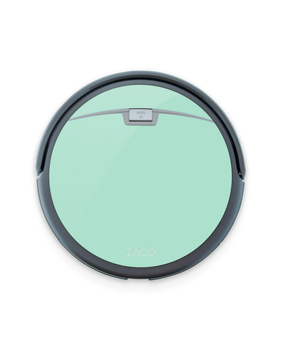 LIGHT GREEN Robotic Vacuum Cleaner Skin ILIFE Beetles A4s, ZACO A4s