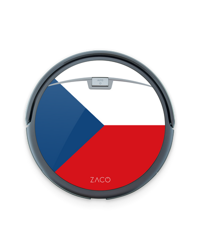 Czech Republic Flag Robotic Vacuum Cleaner Skin ILIFE Beetles A4s, ZACO A4s