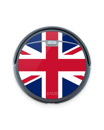 Union Jack Flag Robotic Vacuum Cleaner Skin ILIFE Beetles A4s, ZACO A4s