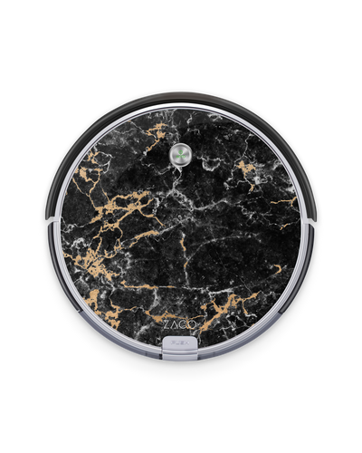Marble and Gold Robotic Vacuum Cleaner Skin ILIFE Beetles A6, ZACO A6