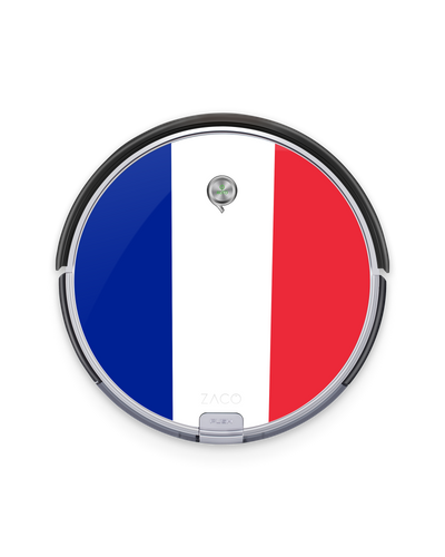 France Flag Robotic Vacuum Cleaner Skin ILIFE Beetles A6, ZACO A6