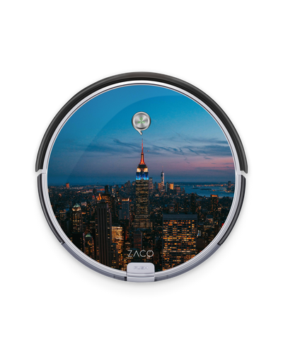 New York At Dusk Robotic Vacuum Cleaner Skin ILIFE Beetles A6, ZACO A6