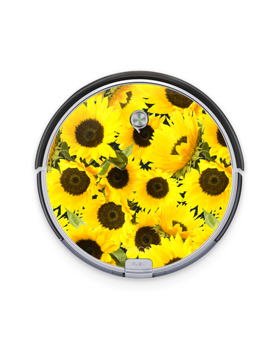 Sunflowers Robotic Vacuum Cleaner Skin ILIFE Beetles A6, ZACO A6
