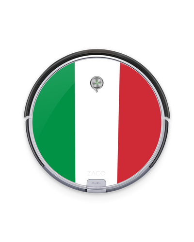 Italy Flag Robotic Vacuum Cleaner Skin ILIFE Beetles A6, ZACO A6