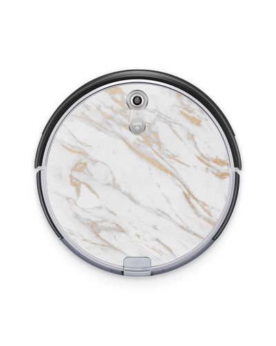 Gold Marble Elegance Robotic Vacuum Cleaner Skin ILIFE Beetles A8, ZACO A8s