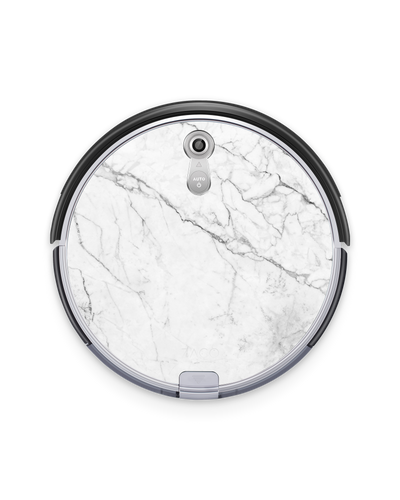 White Marble Robotic Vacuum Cleaner Skin ILIFE Beetles A8, ZACO A8s