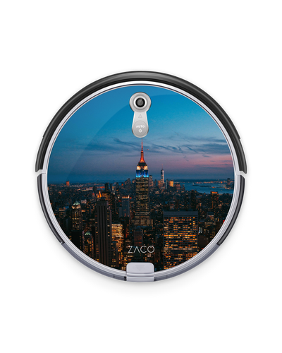 New York At Dusk Robotic Vacuum Cleaner Skin ILIFE Beetles A8, ZACO A8s