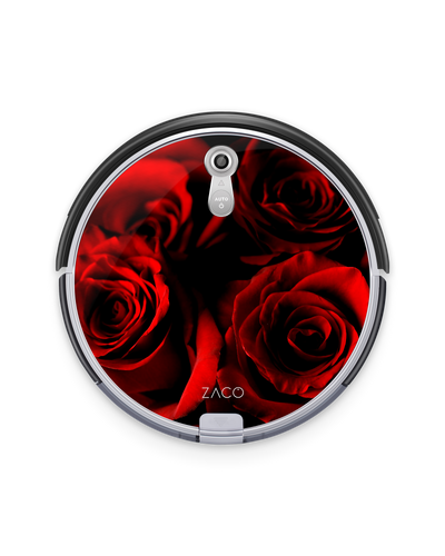 Red Roses Robotic Vacuum Cleaner Skin ILIFE Beetles A8, ZACO A8s