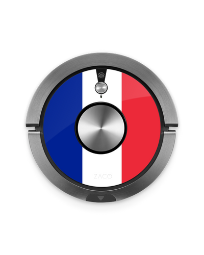 France Flag Robotic Vacuum Cleaner Skin ZACO A9s, ZACO A9s Pro