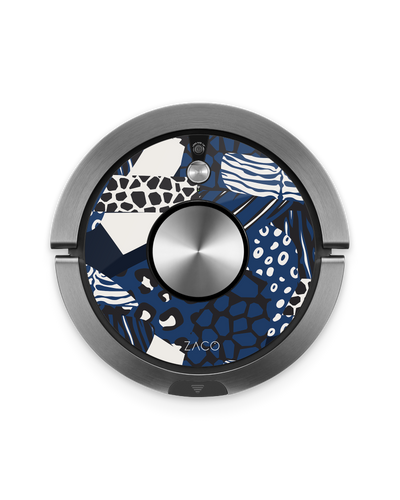 Animal Print Patchwork Robotic Vacuum Cleaner Skin ZACO A9s, ZACO A9s Pro