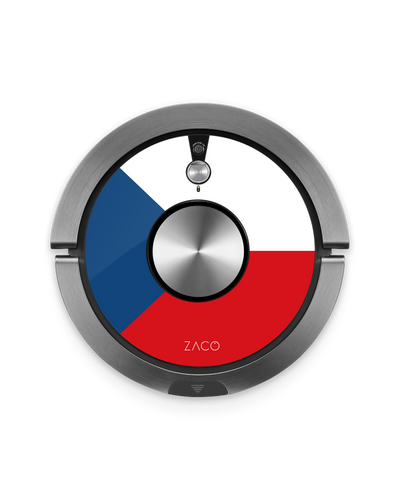 Czech Republic Flag Robotic Vacuum Cleaner Skin ZACO A9s, ZACO A9s Pro