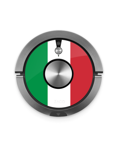 Italy Flag Robotic Vacuum Cleaner Skin ZACO A9s, ZACO A9s Pro